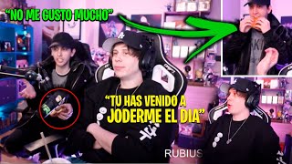 ROBLEIS PRUEBA LA HAMBURGUESA DE RUBIUS PERO NO LE GUSTA 😂 [upl. by Murrah]