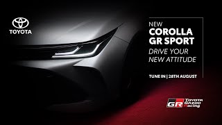 New Corolla GR Sport Drive Your New Attitude [upl. by Llerihs]