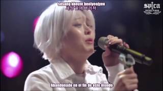 Sub Esp  Hangul  Roma Kim Jong Seo  Home feat Kim Boa of SPICA LIVE [upl. by Anaher]