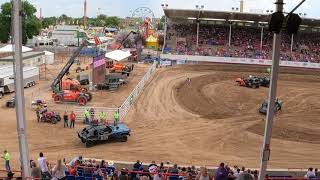 7421 Greeley Stampede Demo Derby Full Demolition Derby [upl. by Haelhsa376]