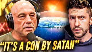 Joe Rogan SHOCKED by CHRISTIAN Flat Earth CONSPIRACY [upl. by Pyne62]