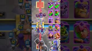 Can Evo Goblin giant destroy the Super witch clashroyale shortsvideo [upl. by Durkee]