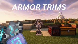 Minecraft Smithing Template Previews [upl. by Ymerrej]