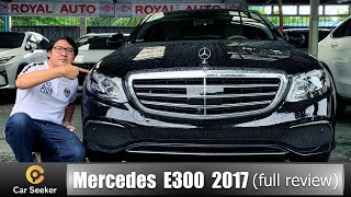 Mercedes  benz E300 2017 Full Review [upl. by Socher]