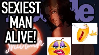 Sexiest man alive  Procreate speed paint [upl. by Anomahs]