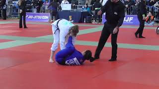 Astrid Scholin vs Lauriane Thurin  FINAL  IBJJF London Fall Open 2024  Black Adult Female  Light [upl. by Netsruk]