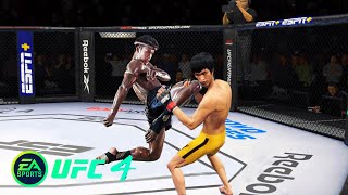 UFC4 Bruce Lee vs Banchamek EA Sports UFC 4 PS5 [upl. by Ardnalac]