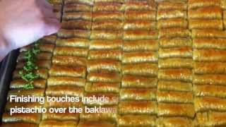 Baklawa Recipe Full tutorial in two minutes [upl. by Livy]