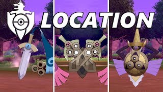 Pokemon Sword and Shield How to Catch amp Find Honedge Doublade and Aegislash [upl. by Elleimac]