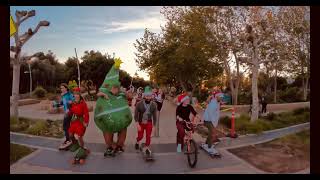 LUC amp RB Film Orchestra  Jesień Tańcuj Dance Challange amp Merry Christmas Flash Mob Los Angeles [upl. by Janenna]