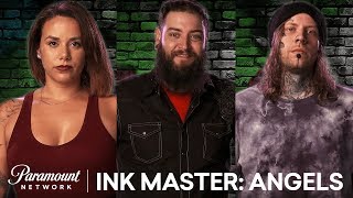 Keep Austin Inked Elimination Tattoo  Sneak Peek  Ink Master Angels Season 1 [upl. by Aurlie]