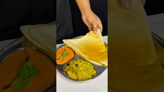 South Indian Crispy Masala Dosa Recipe  ASMR Cooking  shorts food [upl. by Grey]