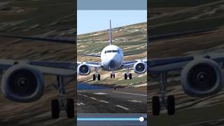 B737 Epic LandingXPlane 11 gaming viral [upl. by Leonardo]