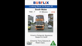 Looking Back At Buses 85 South Wales 1994  7 [upl. by Giraud]