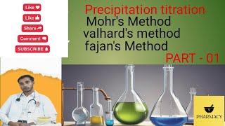 precipitation titration Mohrs method Valhards method Fajan Method 😊 Part 01 [upl. by Carmen]