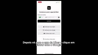 Promoção Contas com cupom Uber Ande totalmente de Graça [upl. by Hamer]