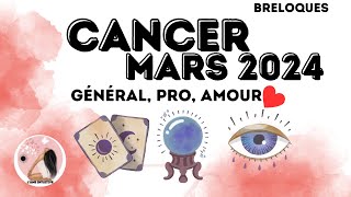 Cancer MARS 2024  IL EST TEMPS DE SORTIR DUNE SITUATION [upl. by Bilicki]