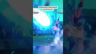 Deflecting a point blank blast on sparking zero😭 dragonball dragonballz sparkingzero funny [upl. by Ailero]