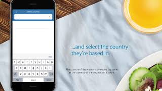 The Barclays app  How to make an international payment [upl. by Wendt]