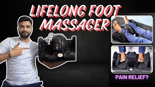 Lifelong LLM486 Foot Massager  For Foot Leg amp Calf Massage ⚡ Honest Review 💯🔥 [upl. by Arihsaj]