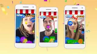 Candy Crush Saga  Facebook Camera Effect [upl. by Bunni]