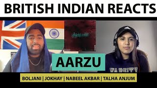 08 Aarzu  BOLJANI  JOKHAY  NABEEL AKBAR  TALHA ANJUM  BRITISH INDIAN REACTS  Episode 77 [upl. by Wie]