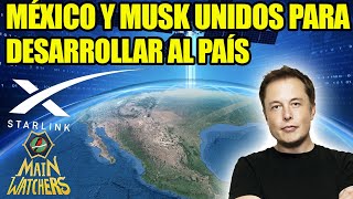 Elon MUSK y MÉXICO se UNEN PARA DAR INTERNET GRATUITO en TODO el PAÍS [upl. by Ilajna]