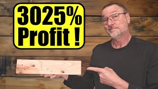 Woodworking Project to Sell For MASSIVE Profit [upl. by Regnij894]