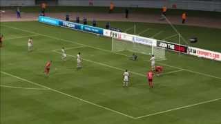 VFB Stuttgart  SC Freiburg 21  Halbfinale Pokal  17042013  Mercedes Benz Arena  Fifa 13 [upl. by Leuqcar]