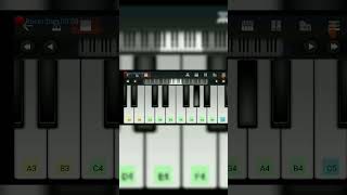 Pardasi pardasi piano Song 🤗piano bollywoodsongpiano tutorial shorts shortfeed [upl. by Nileak]