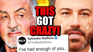 Sylvester Stallone Totally BREAKS Jimmy Kimmel After INSANE MELTDOWN [upl. by Salahi4]