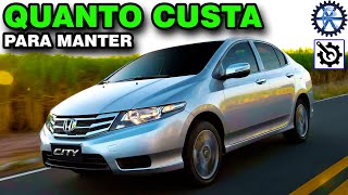 HONDA CITY EXL 2010  QUANTO CUSTA para manter [upl. by Nna637]