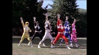 The Power Rangers summon the Thunder Zords  Season 3  Mighty Morphin  Power Rangers Official [upl. by Koeppel]