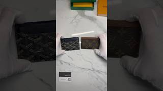 Goyard vs Louis Vuitton Card Holder goyard louisvuitton luxury fashion authentic [upl. by Pickering]