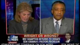 Al Sharpton Twists Racism Rev Jeremiah Wright Barack Obama [upl. by Ennadroj]