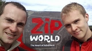 Zip World Velocity Snowdonia Europes longest and fastest zip line [upl. by Philo]