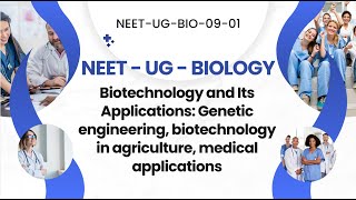 NEET Biology Quiz Biotechnology amp Applications  Genetic Engineering Agriculture amp Medicine [upl. by Derrick753]