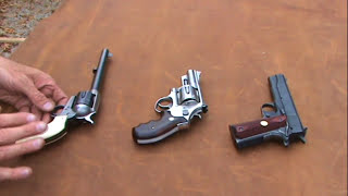 Three Basic Handgun Types [upl. by Keeryt]