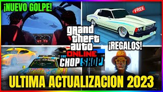 NUEVA ACTUALIZACION en GTA 5 Online ULTIMA DEL AÑO TODO LO NUEVO NUEVO GOLPE EVENTO AÑO NUEVO [upl. by Sitnerp]