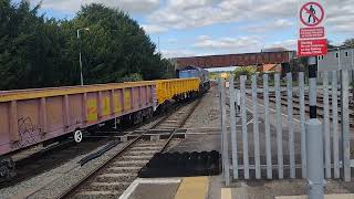 here is colas rail 66791 for landore junction from Westbury down tc [upl. by Rich]