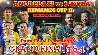 GRAND FINAL  Adi Basit  Haris DKUBA vs ANDREPATI iLham  Rois Bajol REMAJA 26 CUP II [upl. by Ainahpets787]