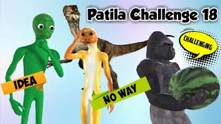 Patila Challenge 18 Patila  Missed The Stranger Gorilla Dame Tu Cosita amp Dinosaur Short Film [upl. by Gish]