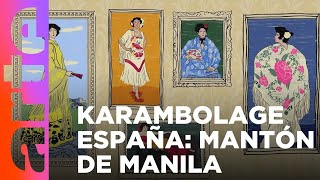 Karambolage España  el mantón de Manila  ARTEtv Cultura [upl. by Nnylyram451]