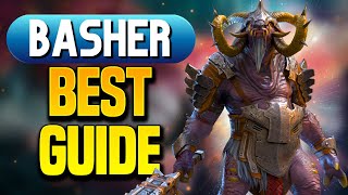 BASHER  A EPIC KING of CONTROL  BUILD amp GUIDE 2023 [upl. by Miun]