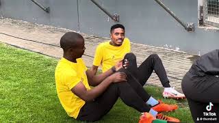 Bafana Bafana players prepare for training [upl. by Namara]