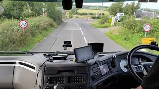 LGVHGV Cockpit View A70 Ayr to Cumnock Scotland [upl. by Roper721]