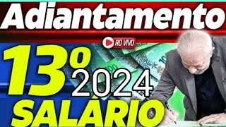 ATENÇÃO DÉCIMO TERCEIRO DOS APOSENTADOS SERÁ ANTECIPADO MAIS UMA VEZ ESSE ANO DE 2024 [upl. by Feeley]