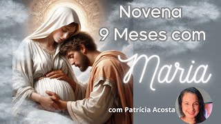 NOVENA 9 MESES COM MARIA  0411 novena oração novemesescommaria 9mesescommaria [upl. by Arahsat]