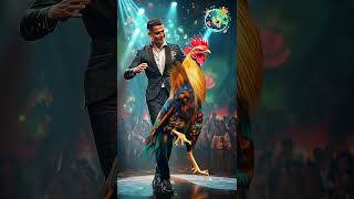 Ronaldo Fuses with A barcelos rooster on AGT americagottalent agt talent shortshalloween [upl. by Milone]