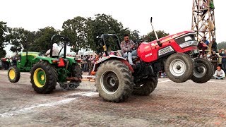 John Deere 5310 vs Mahindra Arjun 555 Di Tractor Tochan  2019 [upl. by Zia]